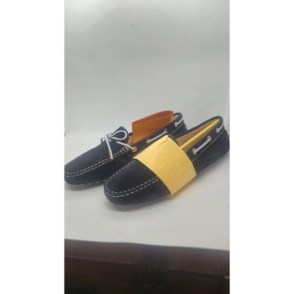 Tods Black Suede Gommino Driving Loafers With Rubber Pebble Sole - Picture 5 of 8